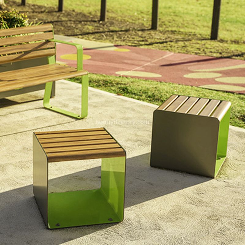 Bench Seat Outside Public Park