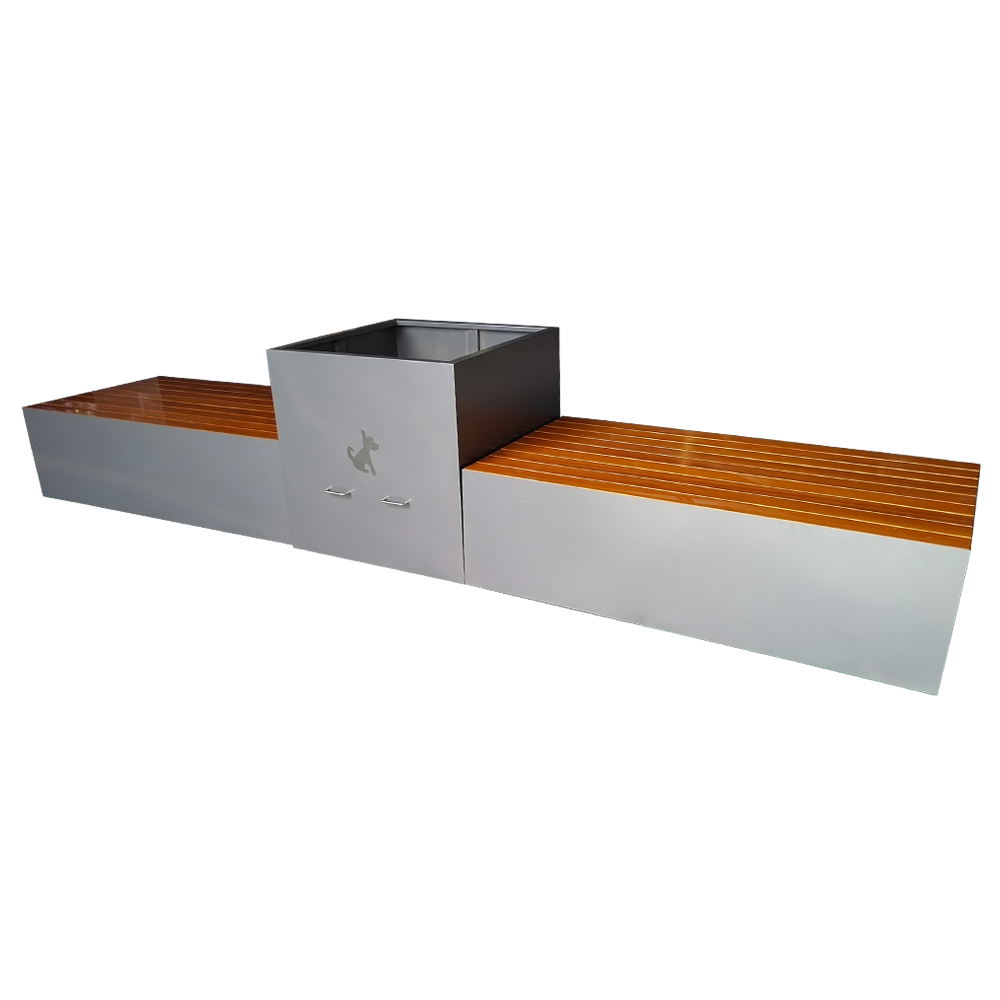 Modern Outdoor Bench Logo Plan