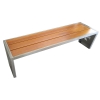 Outdoor Wpc Bench Seat Outside