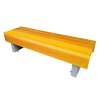 Wood Outdoor Benches Stainless