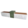 Outdoor Solid Wood Waiting Pat