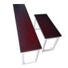 Simple Outdoor Solid Wood Benc