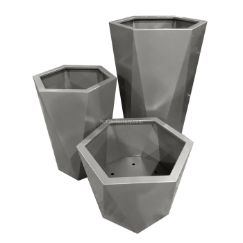 Indoor Flower Pot Stainless Steel Galvan