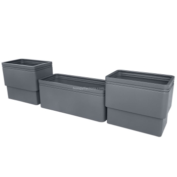 Large Modern Custom Shaped Rectangular F