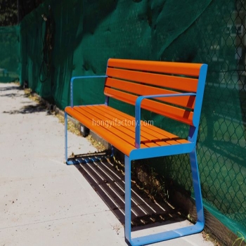 3 Seating Outdoor Long Public Park Bench