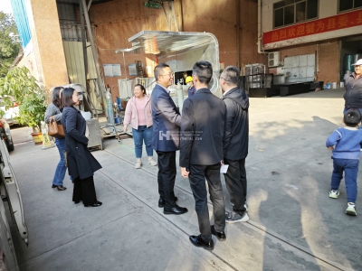 Warmly welcome the leaders of Qianwei Co
